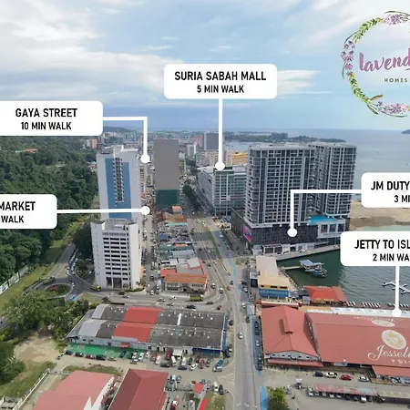 Lavender Homes @ Jesselton Quay Kota Kinabalu Exterior photo
